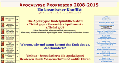 Desktop Screenshot of deutsch.apocalypse2008-2015.com