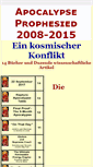 Mobile Screenshot of deutsch.apocalypse2008-2015.com